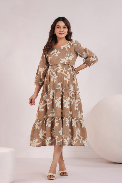 Bloomsbury Maternity & Nursing Tier Dress