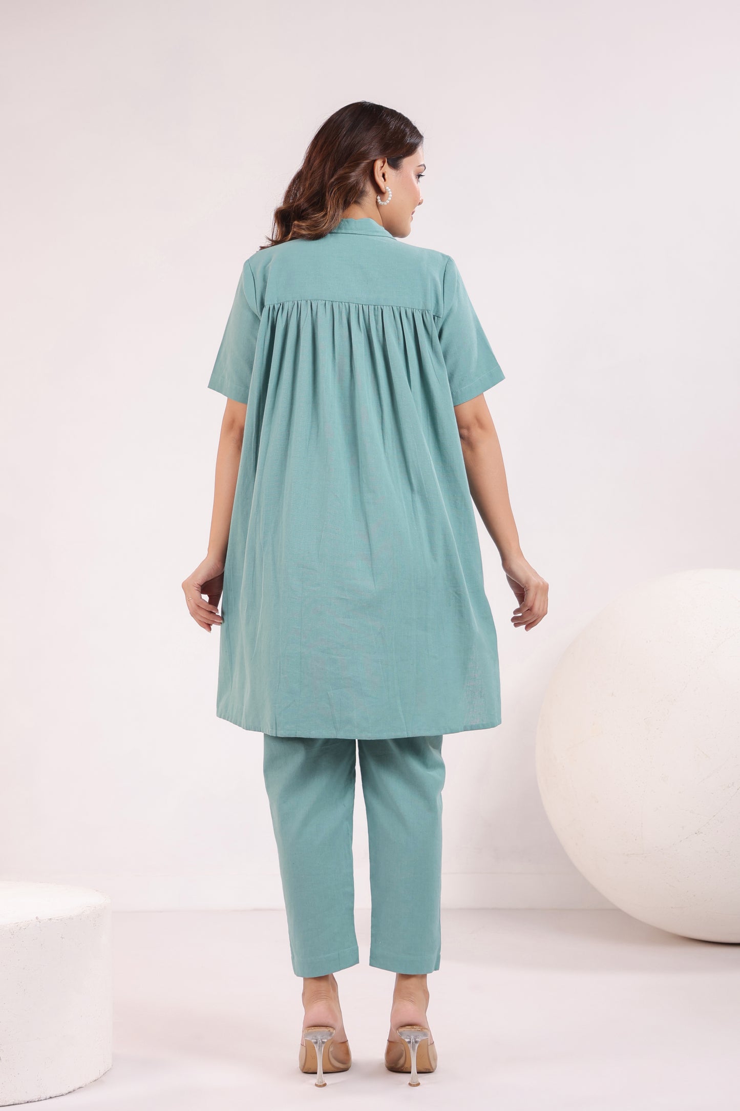 Aqua Grace Cotton Co-ord Set