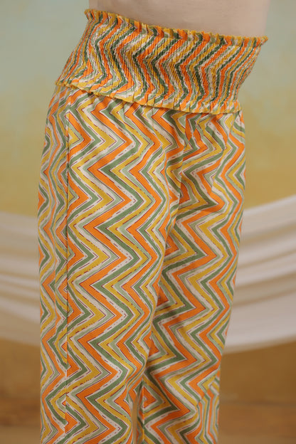 Sunny Bliss Maternity & Nursing Kurta Set