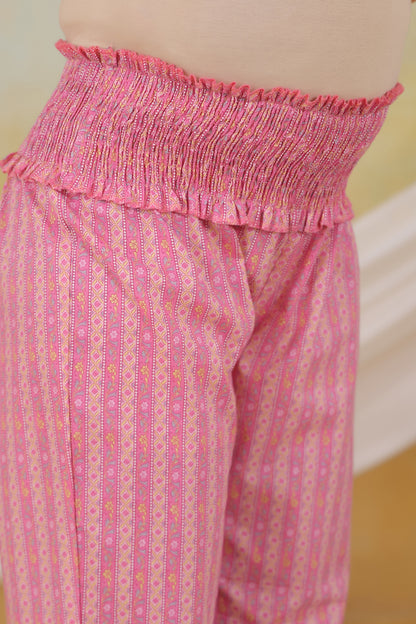 Pink Dynasty Maternity & Nursing Kurta Set