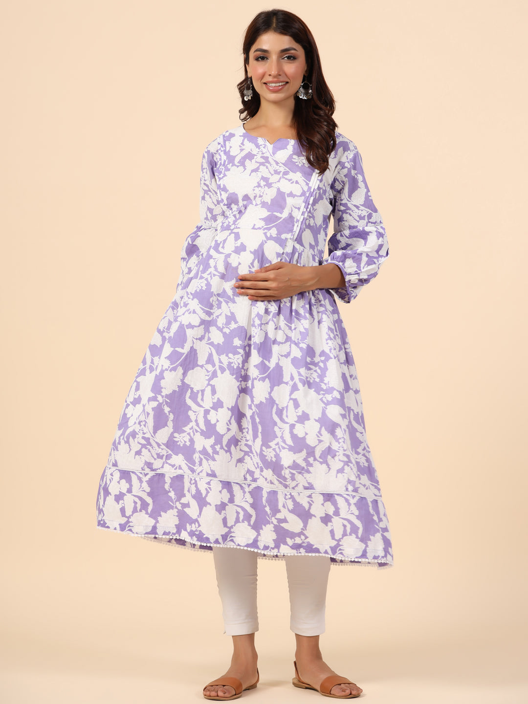 Plum Passion Maternity & Nursing Kurta