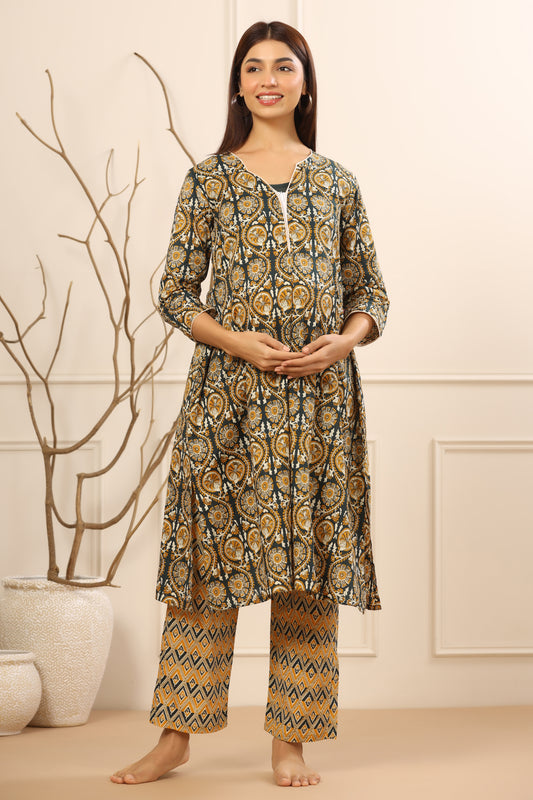 The Breezy Edit Blue Maternity & Nursing Set