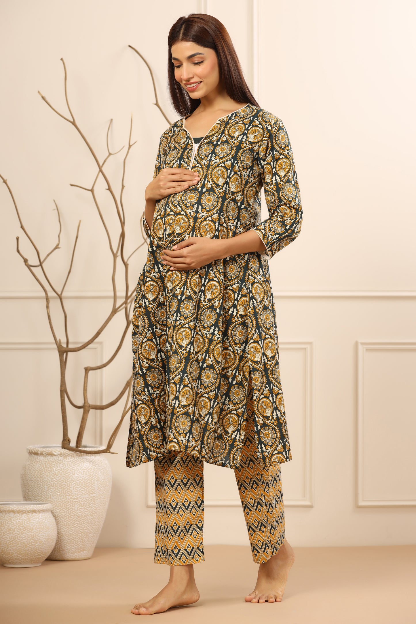 The Breezy Edit Blue Maternity & Nursing Set