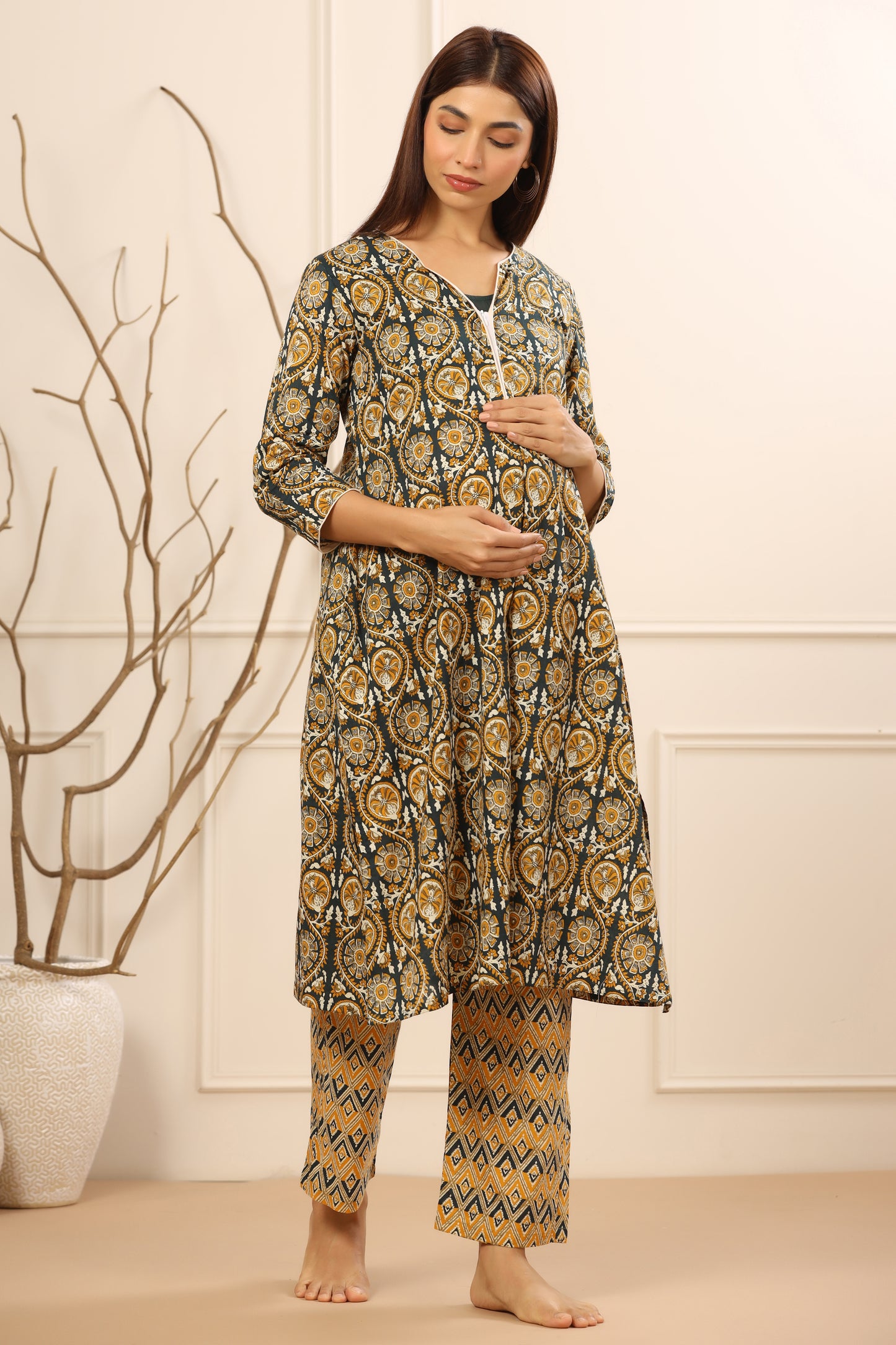 The Breezy Edit Blue Maternity & Nursing Set