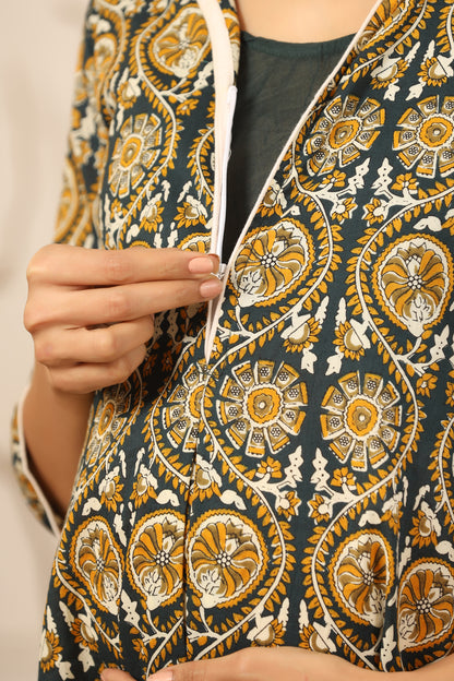 The Breezy Edit Blue Maternity & Nursing Set