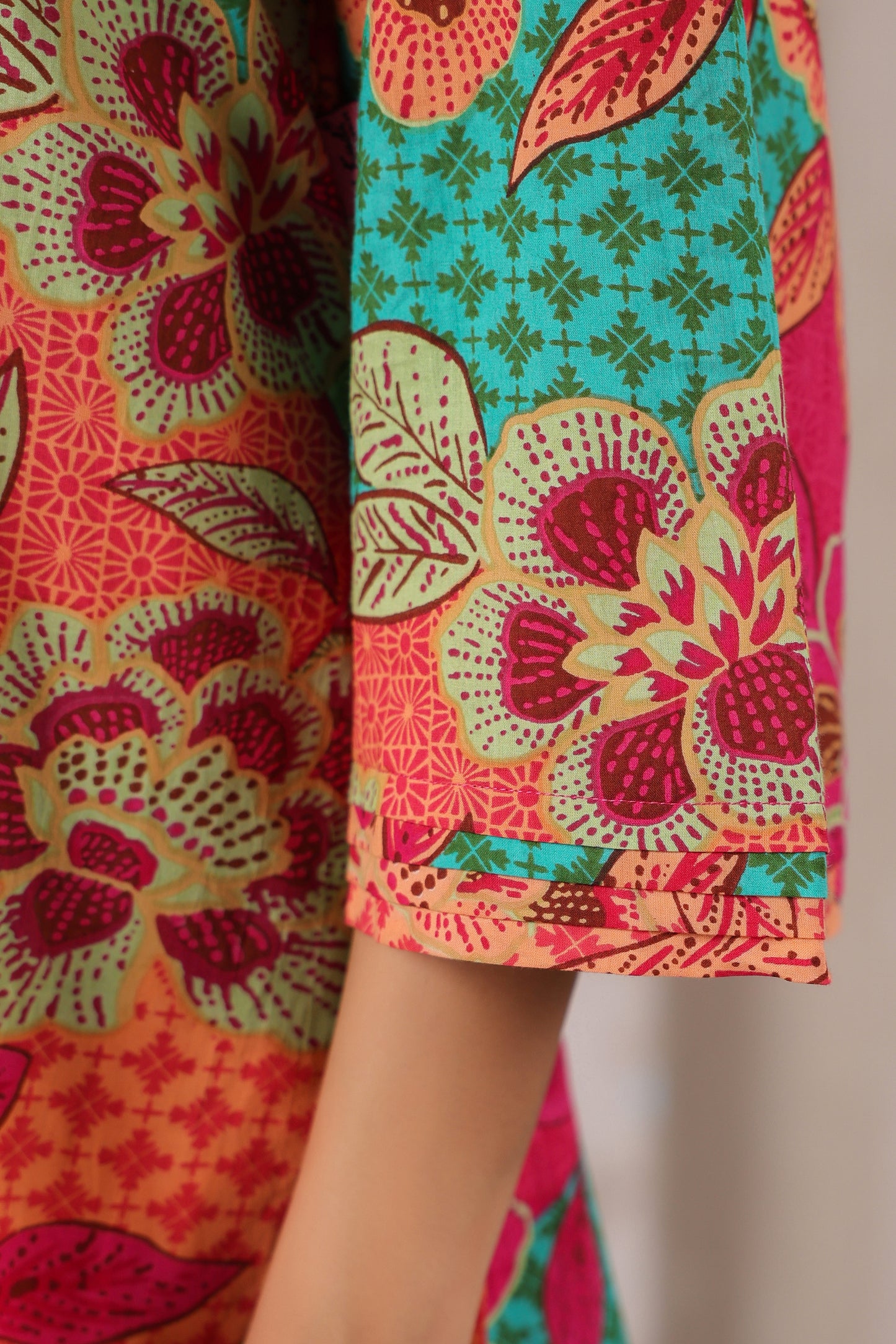 Floral Mirage Cotton Co-ord Set