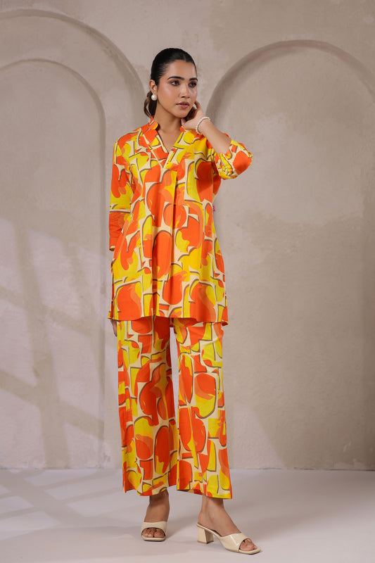 Sunburst Mist Cotton Co-ord Set