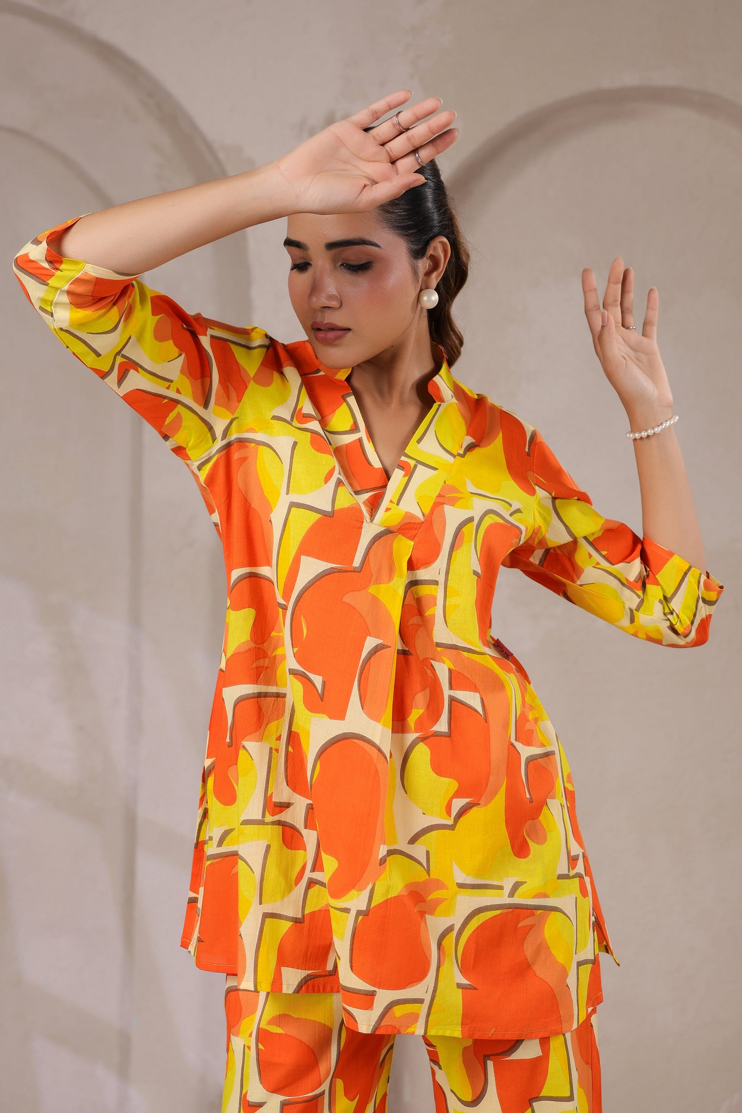 Sunburst Mist Cotton Co-ord Set