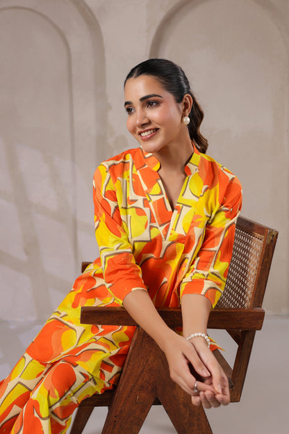 Sunburst Mist Cotton Co-ord Set