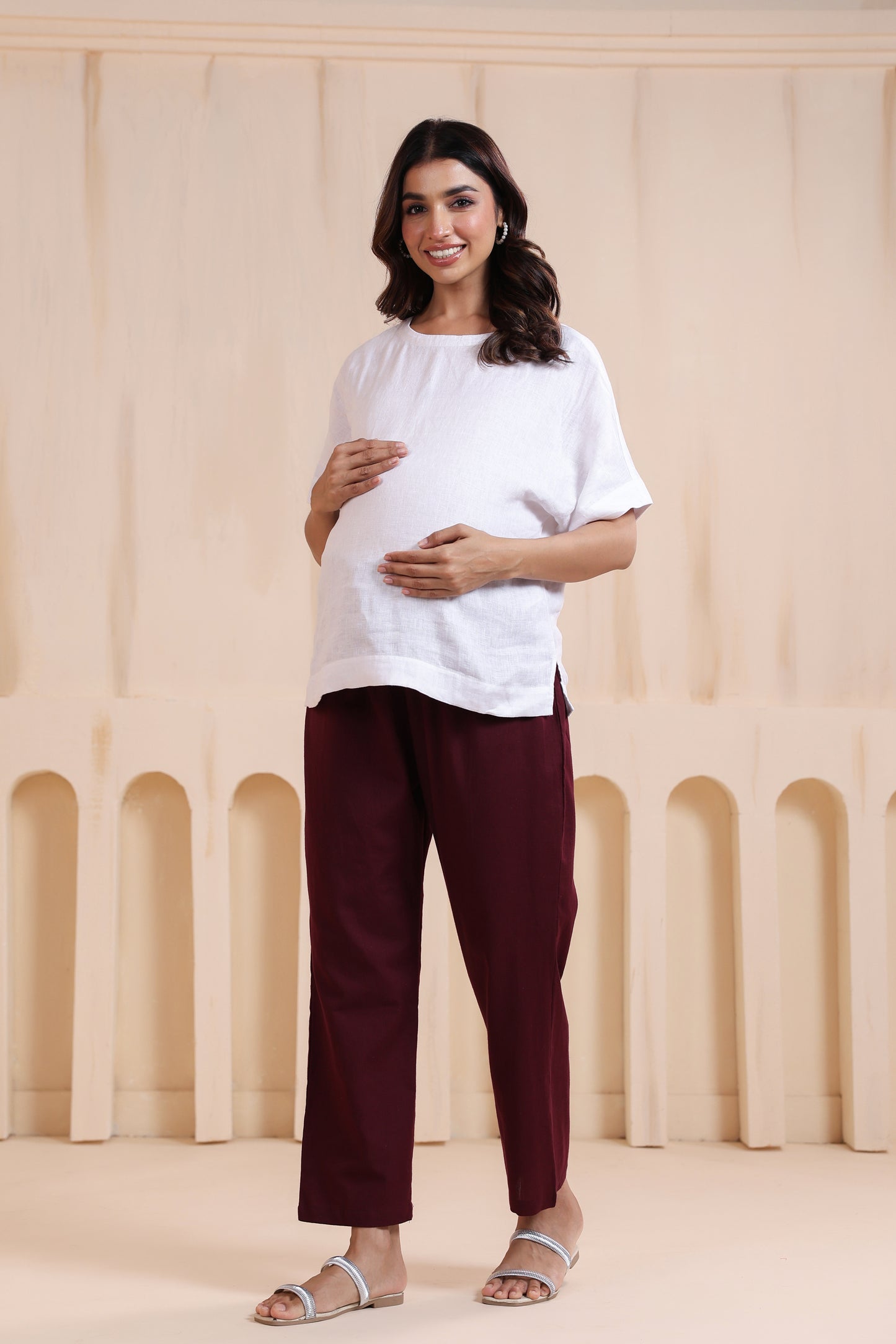 Vine Valley Cotton High Rise Maternity Pant