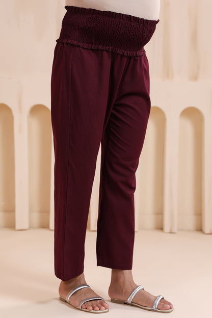 Vine Valley Cotton High Rise Maternity Pant