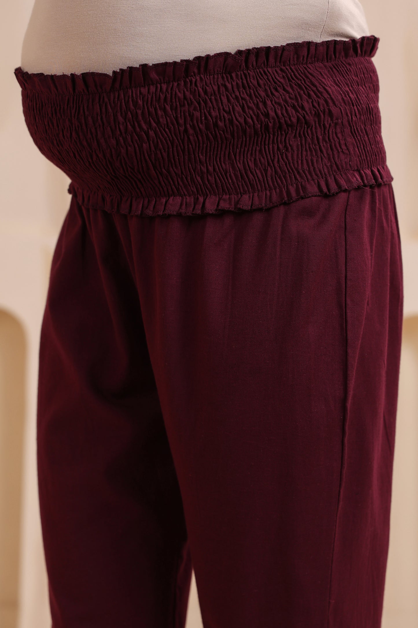 Vine Valley Cotton High Rise Maternity Pant