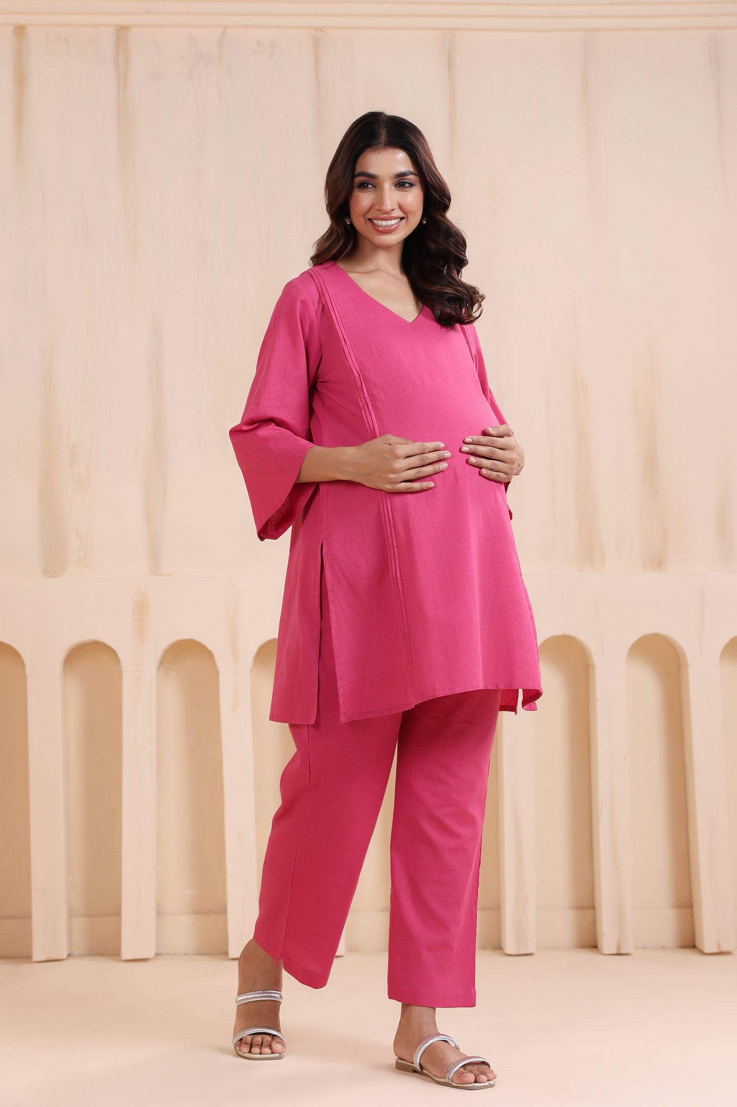 Rose Charm Maternity & Nursing Co-ord Set