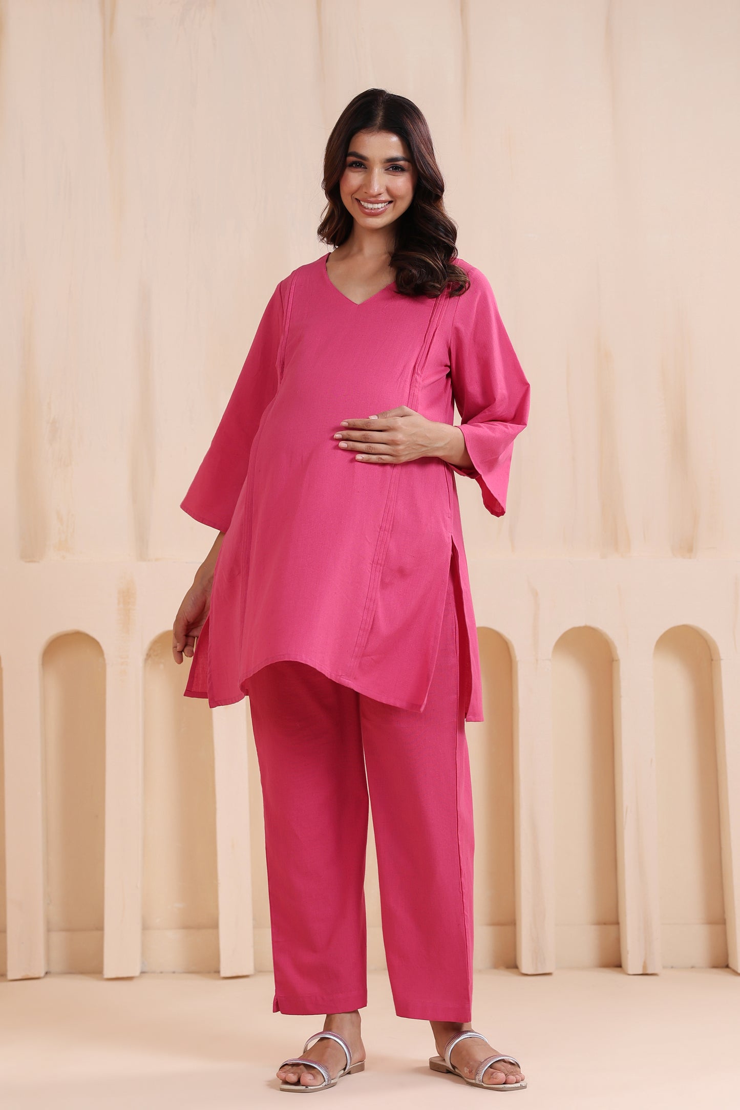 Rose Charm Maternity & Nursing Co-ord Set