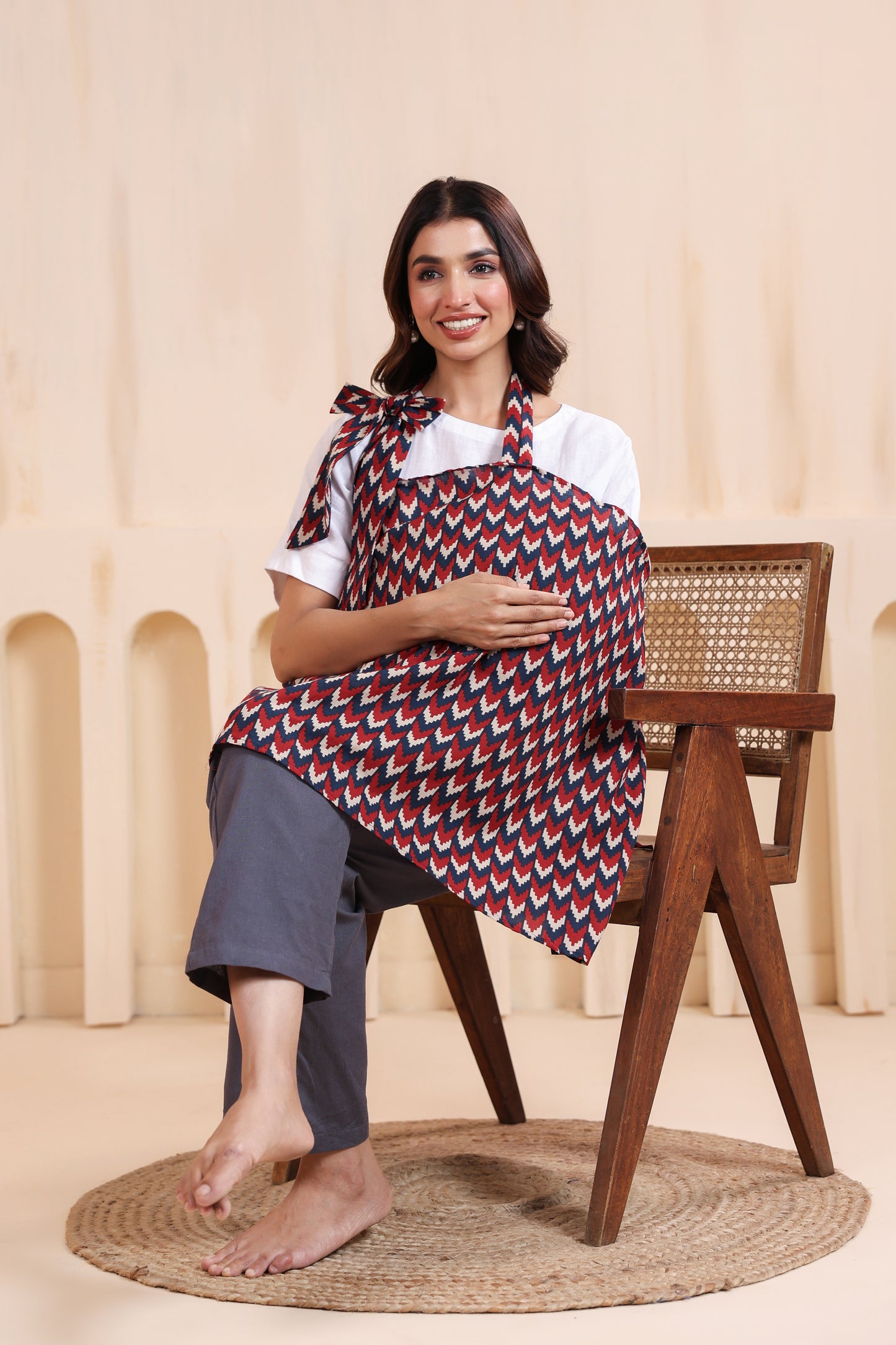 Patterned ZigZag Feeding Cover