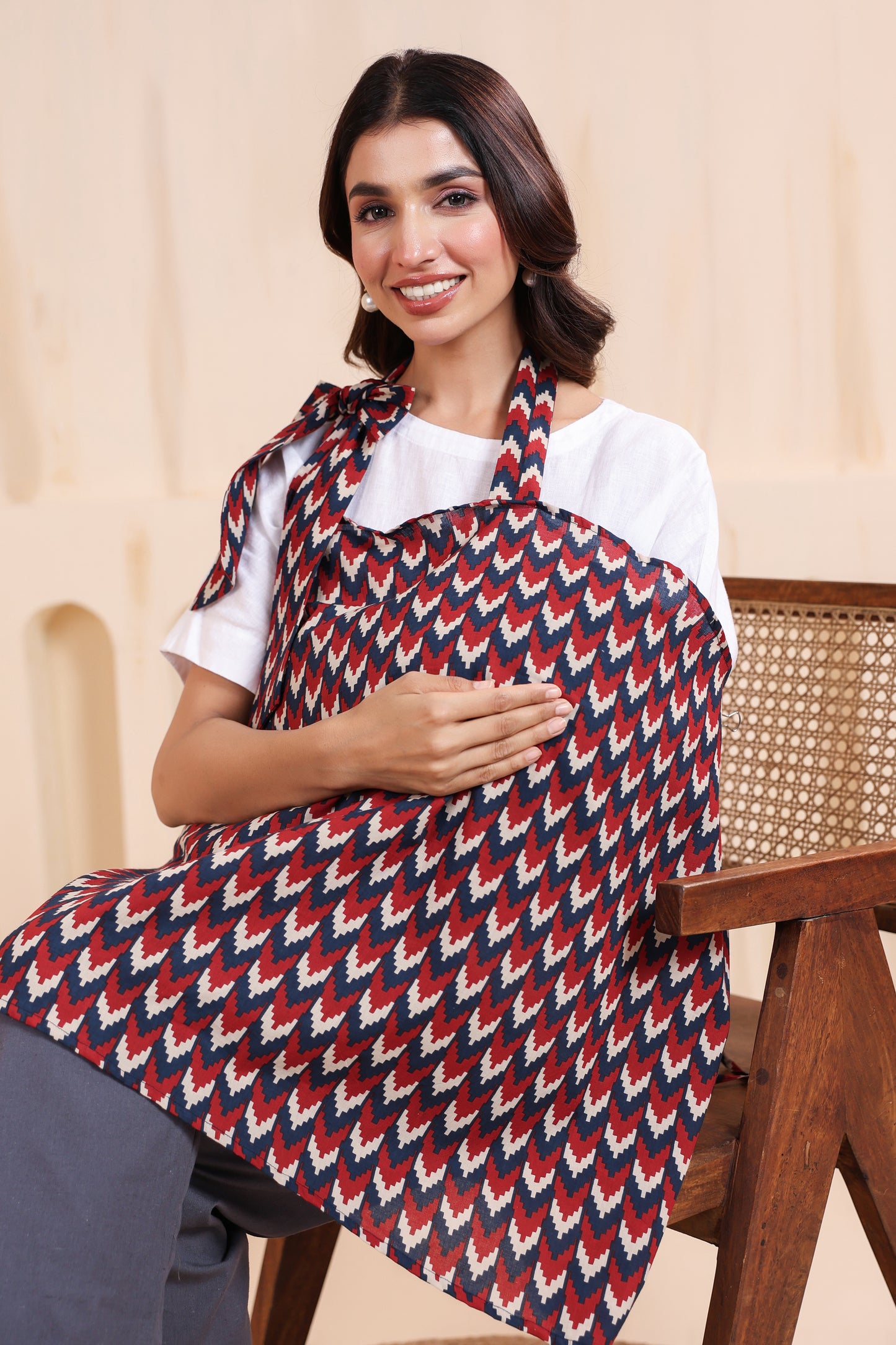 Patterned ZigZag Feeding Cover